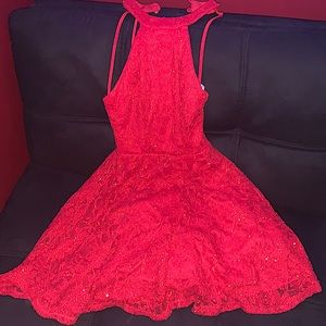 RED PROM DRESS!!